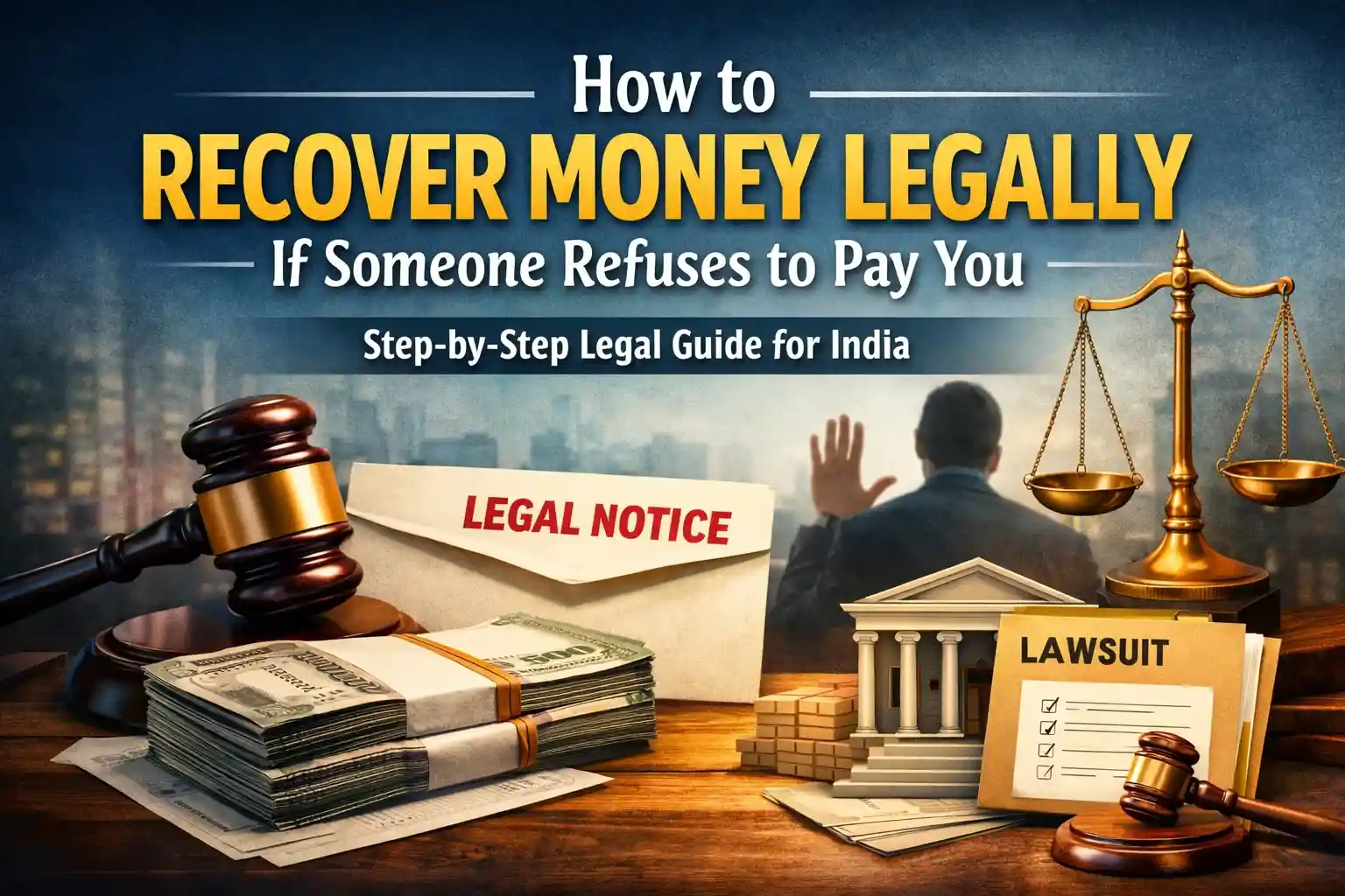 How to Recover Money Legally If Someone Refuses to Pay You