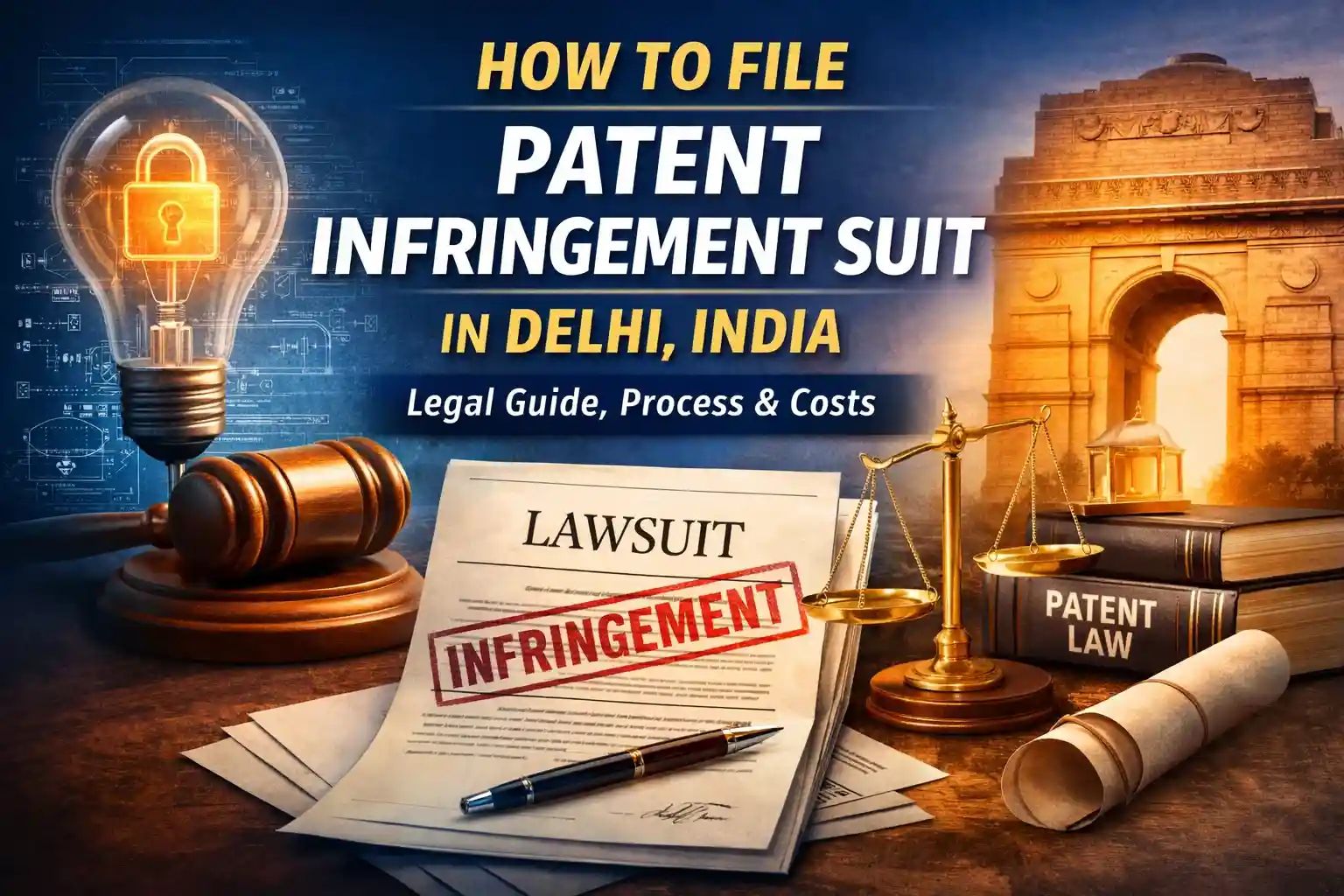 How to File Patent Infringement Suit in Delhi, India (2026 Guide)