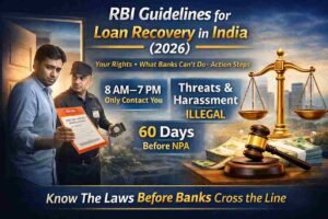 RBI Guidelines for Loan Recovery India (2026): Know Your Rights