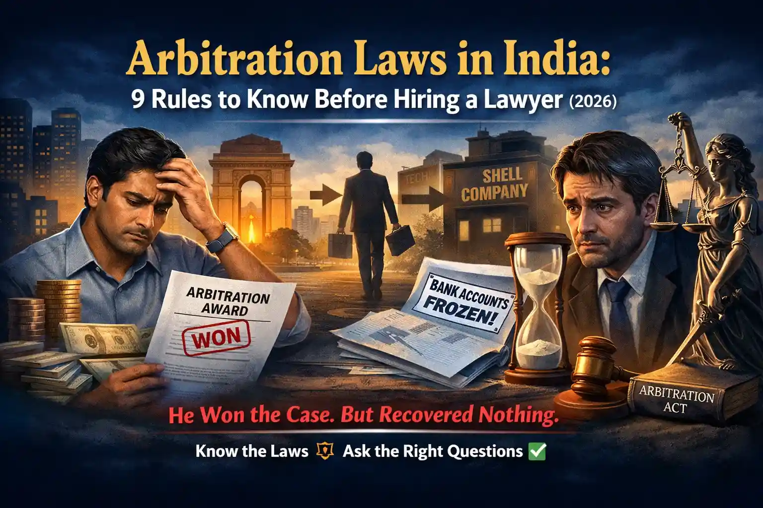 Arbitration Laws in India: 9 Rules to Know Before Hiring a Lawyer (2026)
