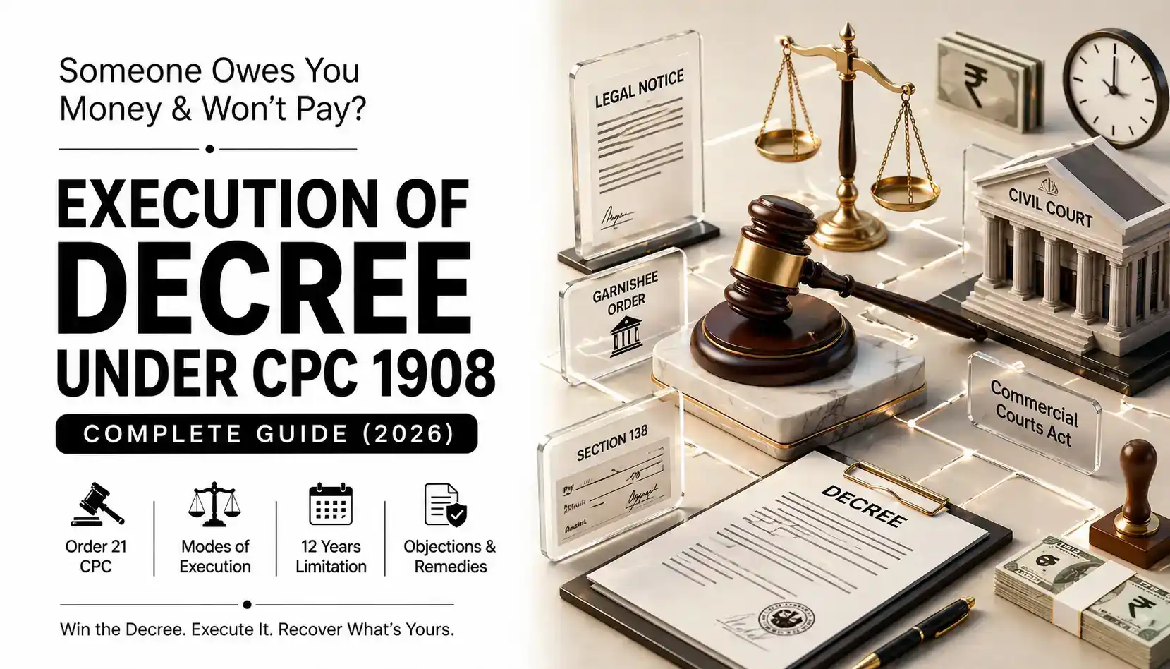 Execution of Decree Under CPC 1908: Complete Guide India (2026)