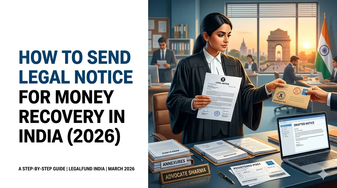 How to Send Legal Notice for Money Recovery in India (2026)