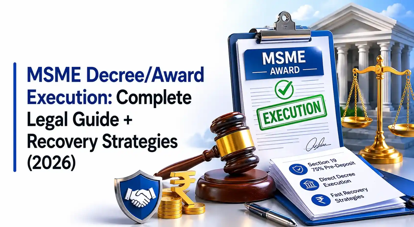 MSME Decree/Award Execution: Complete Legal Guide + Recovery Strategies