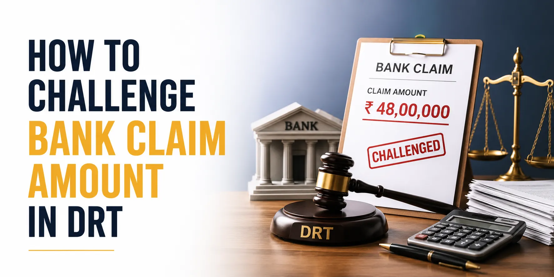 How to Challenge Wrong Bank Claim Amount in DRT India (2026)