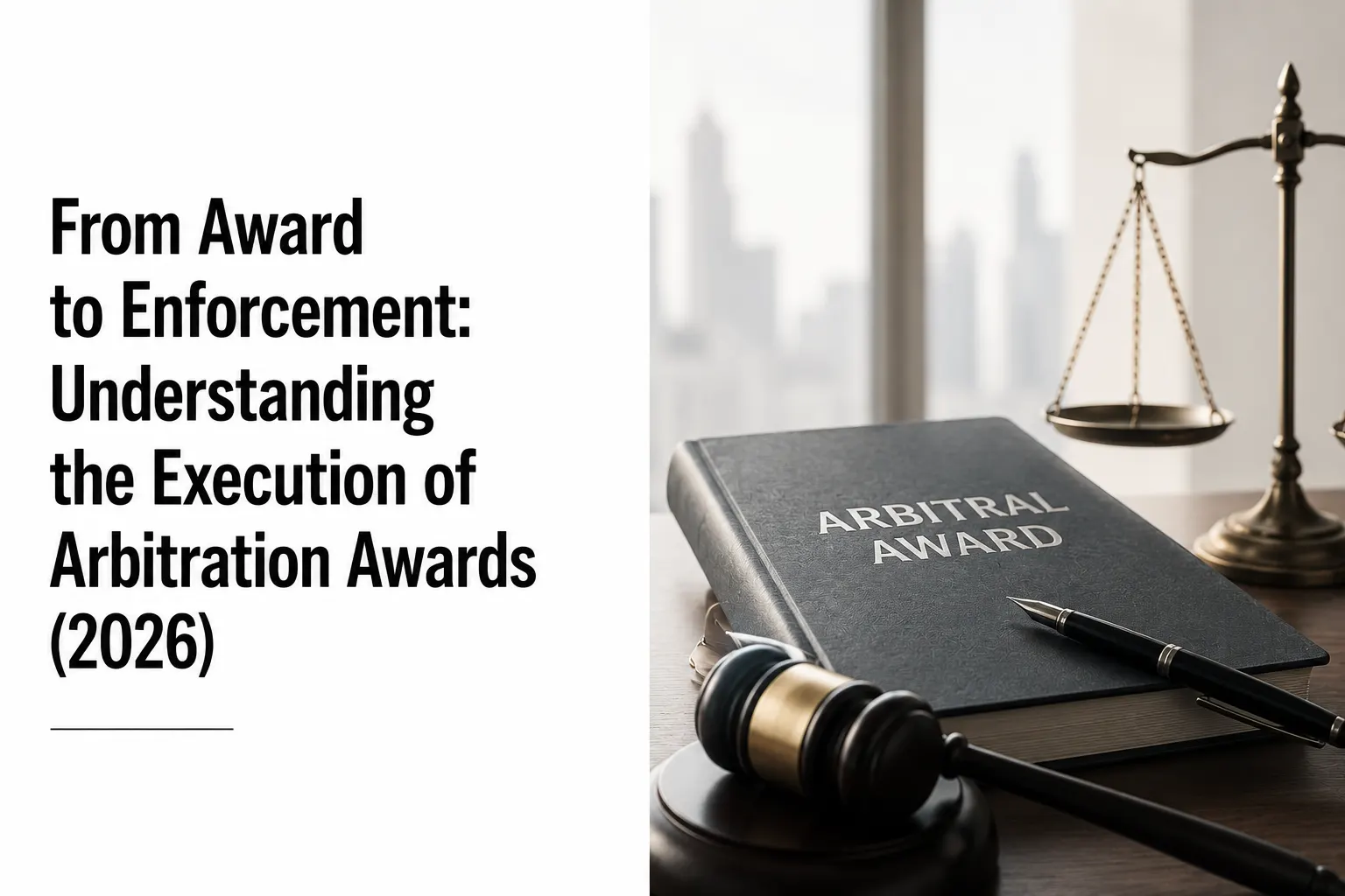 From Award to Enforcement: Execution of Arbitration Awards (2026)