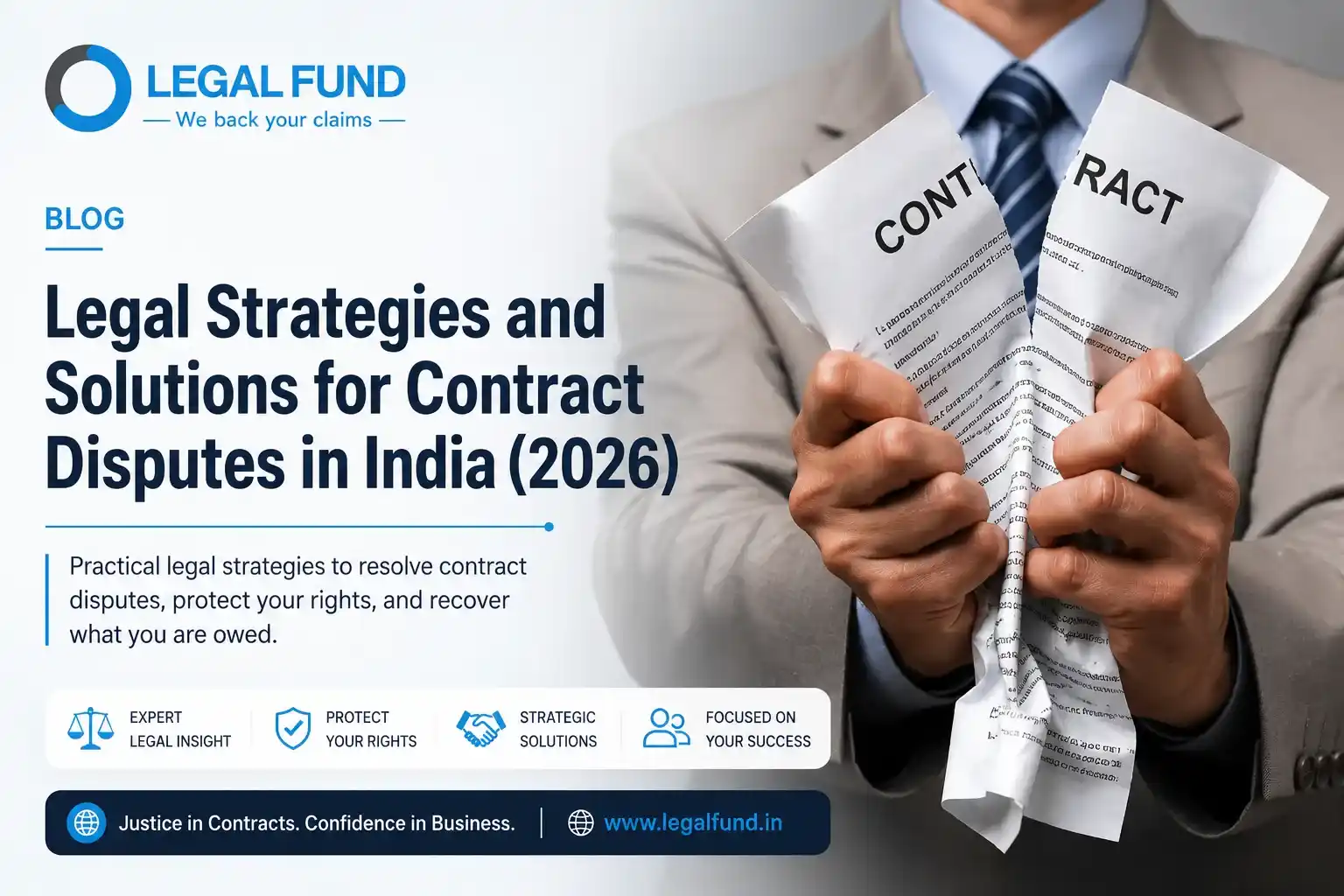 Legal Strategies and Solutions for Contract Disputes in India (2026) | LegalFund